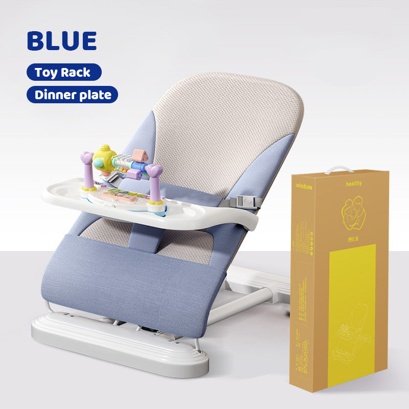 Multifunctional Baby Chair with Rotatable Wheels