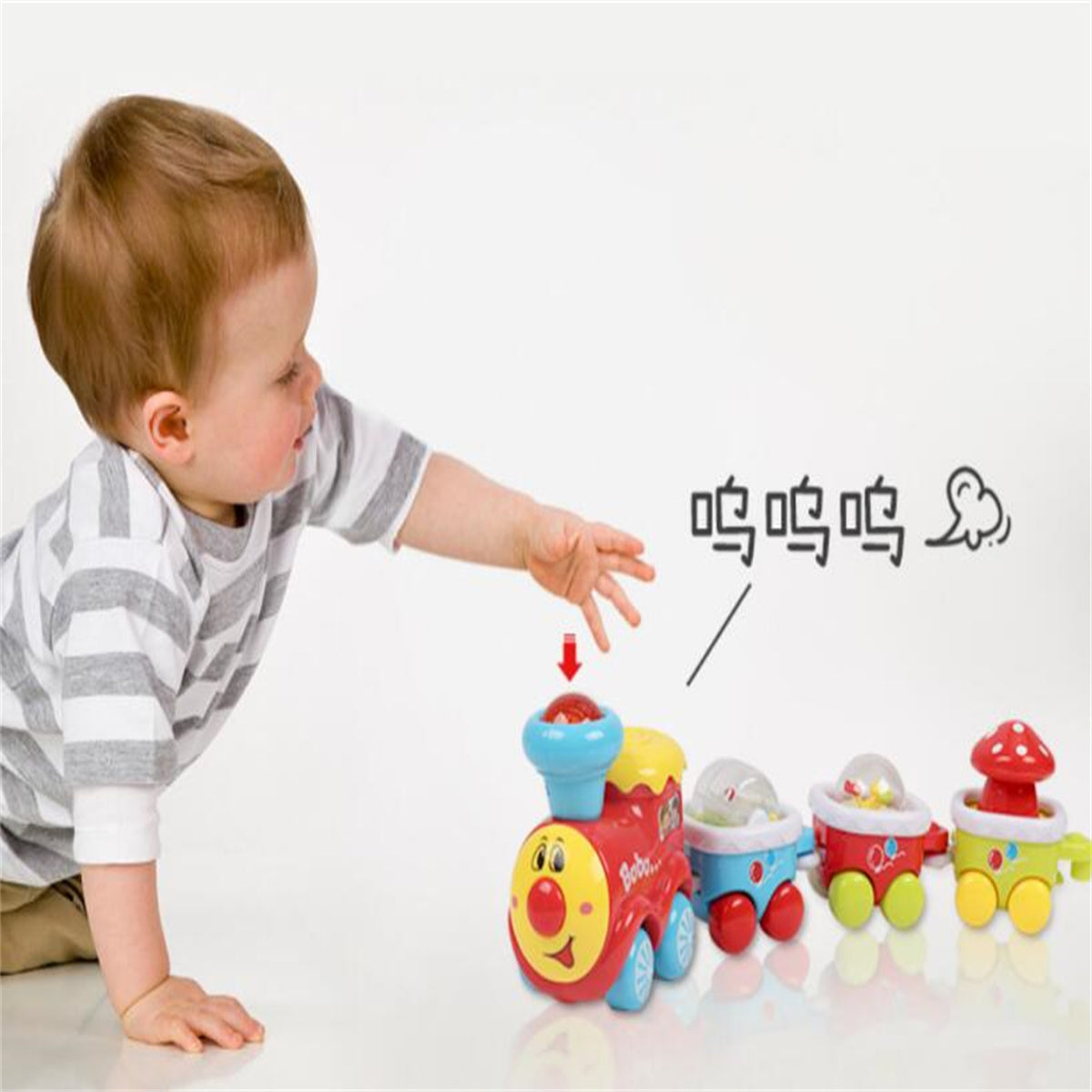 Children Train Set Toys