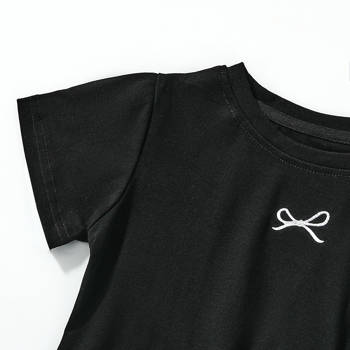 Girls short sleeve suit