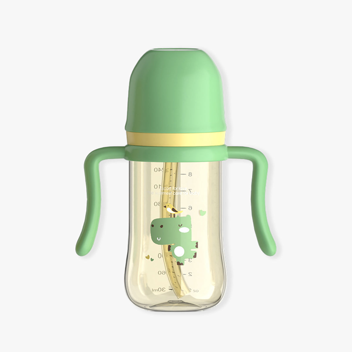 240ml Anti-Choke Baby Cup with Straw and Handle