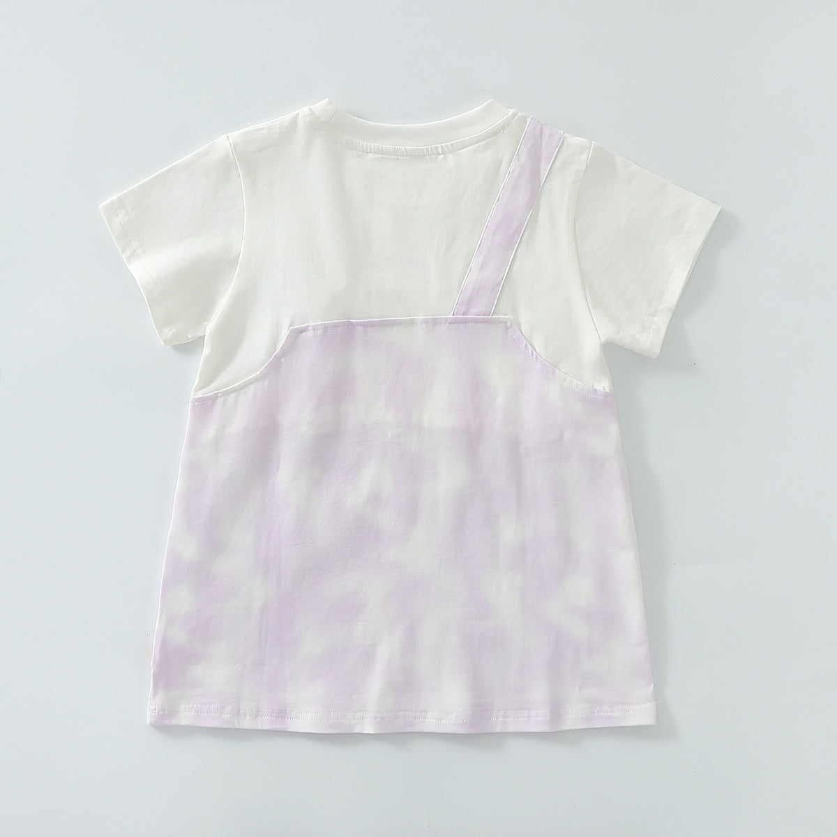 Cartoon Round Neck T-shirt Dress