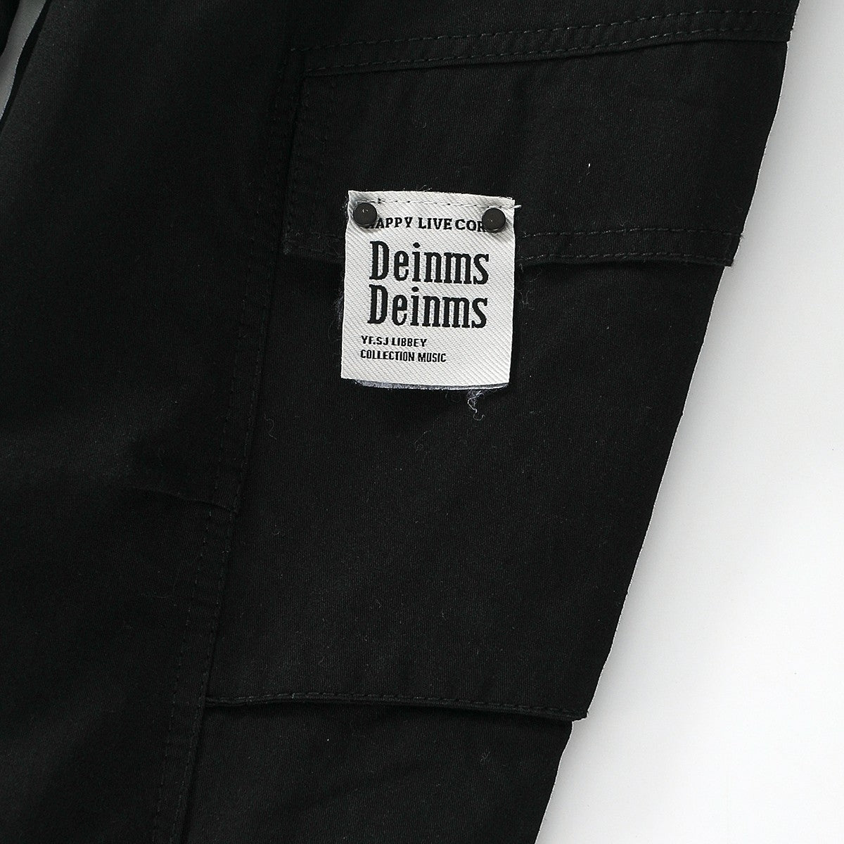 Label Detail Utility Cargo Pants