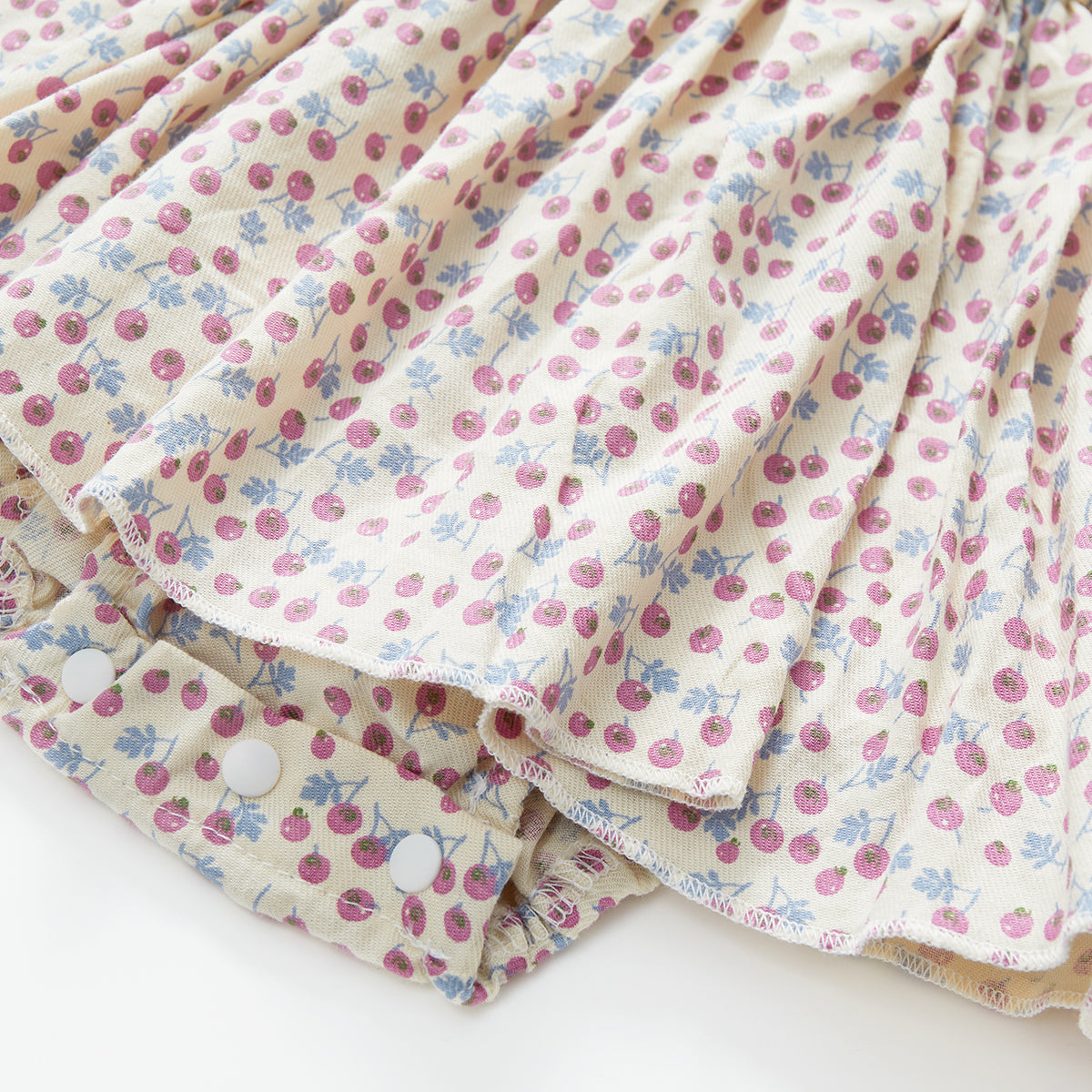 0-18 Months Cotton Lace Polka Dress