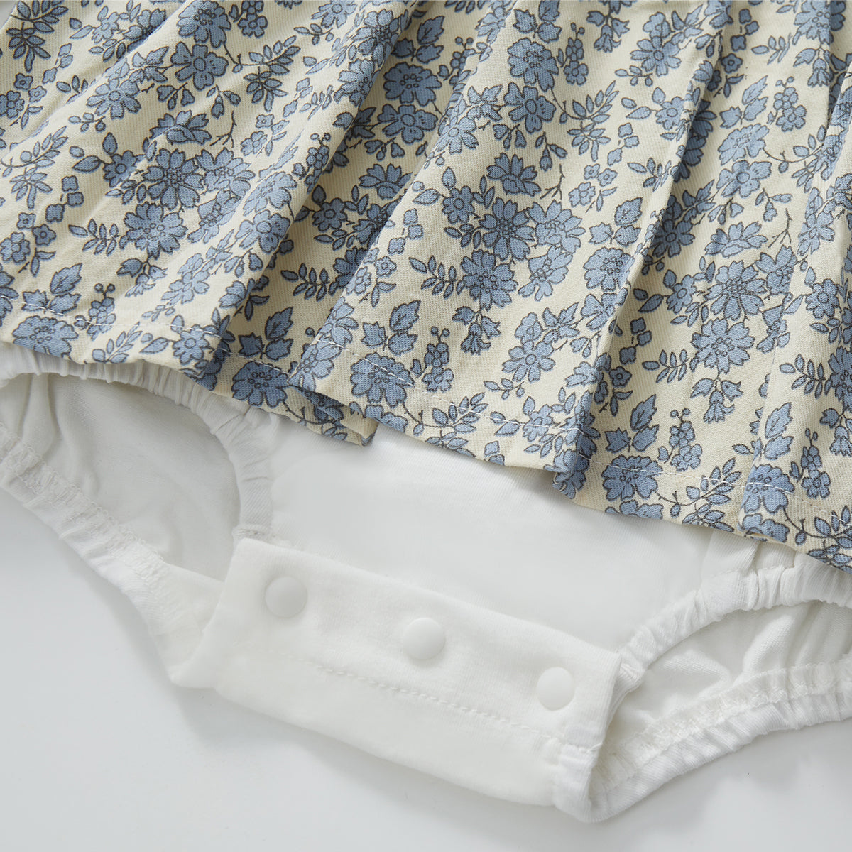 0-18 Months Cotton Lace Polka Dress