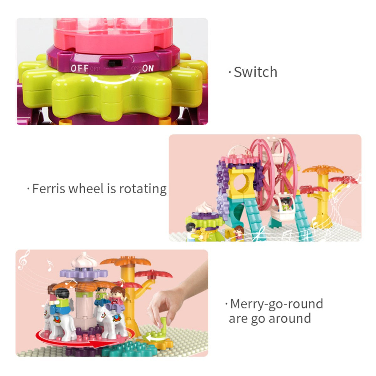 مكعبات بناء تعليمية للأطفال