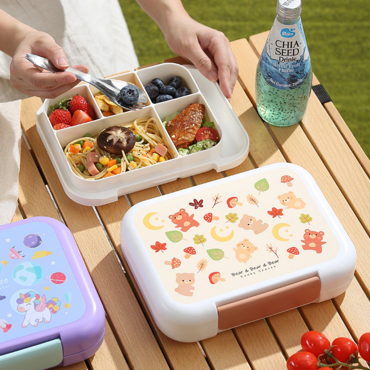 Portable Heatable Lunch Box for Students