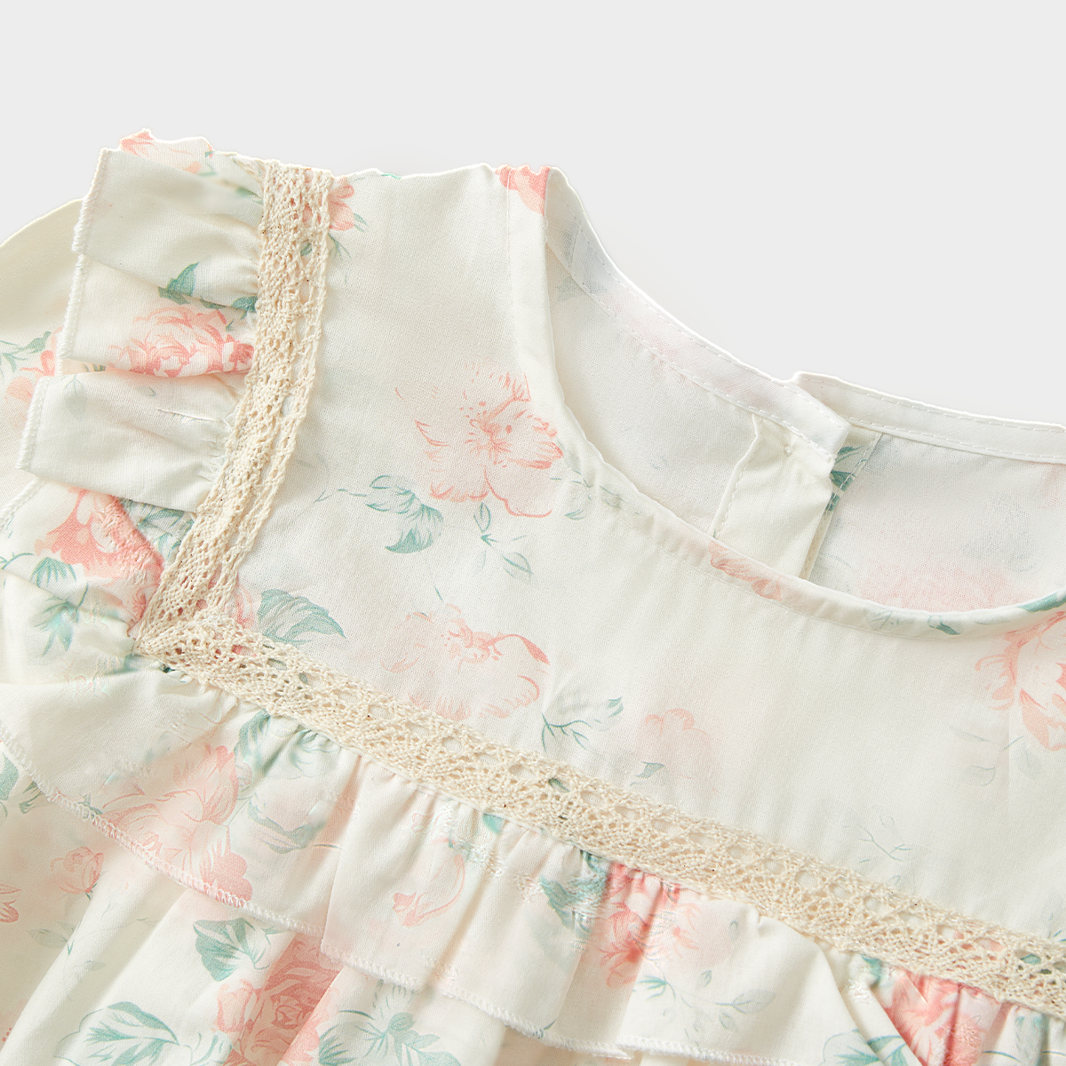 2–7 Years Cotton Embroidered Collared Shirt