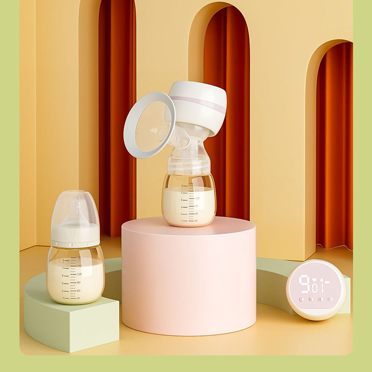 مضخة الثدي الكهربائية المتكاملة