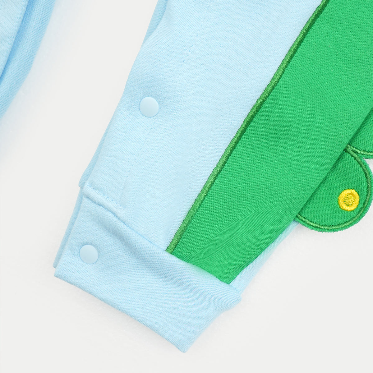 3-18 Months Cotton Faux Two-Piece Romper