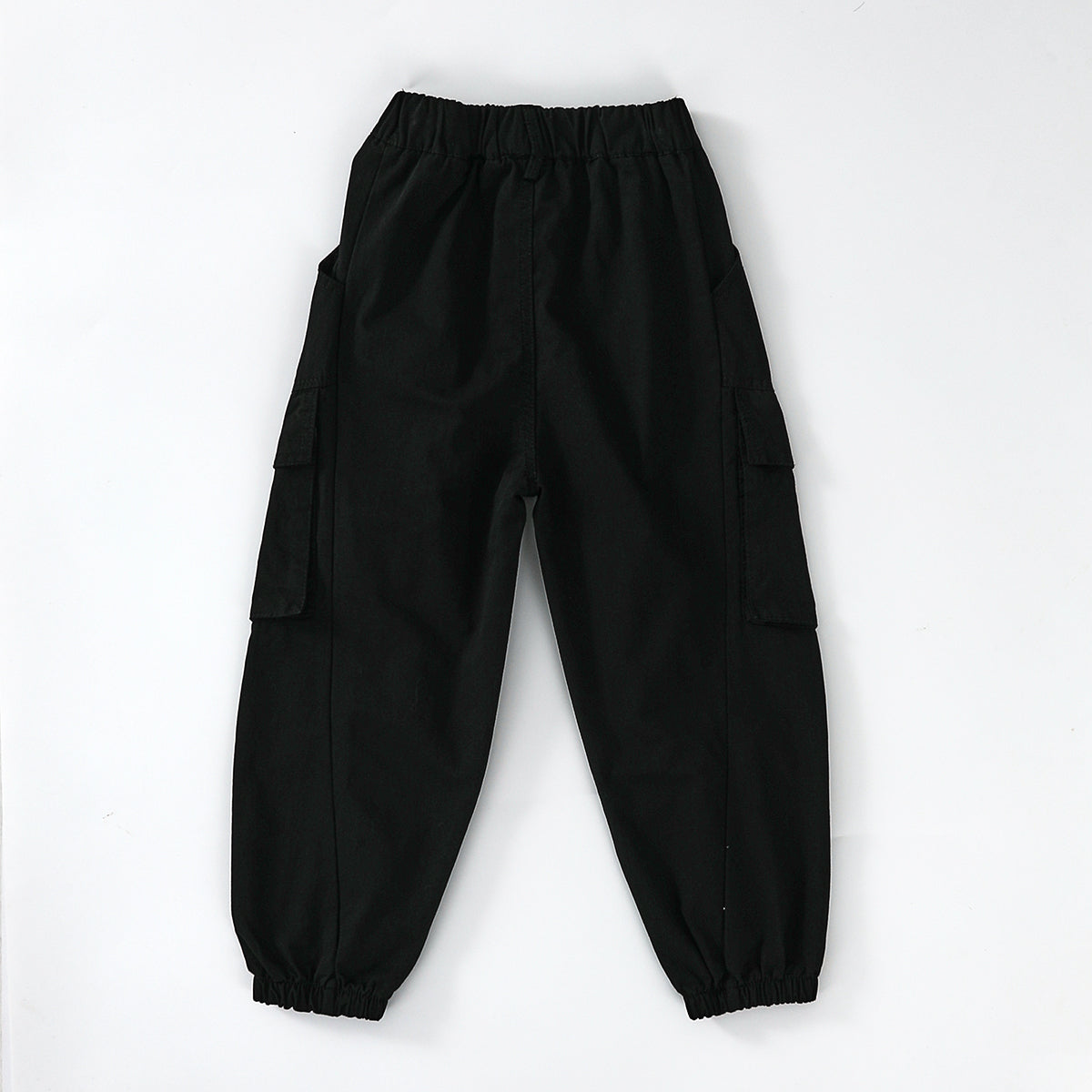 Label Detail Utility Cargo Pants