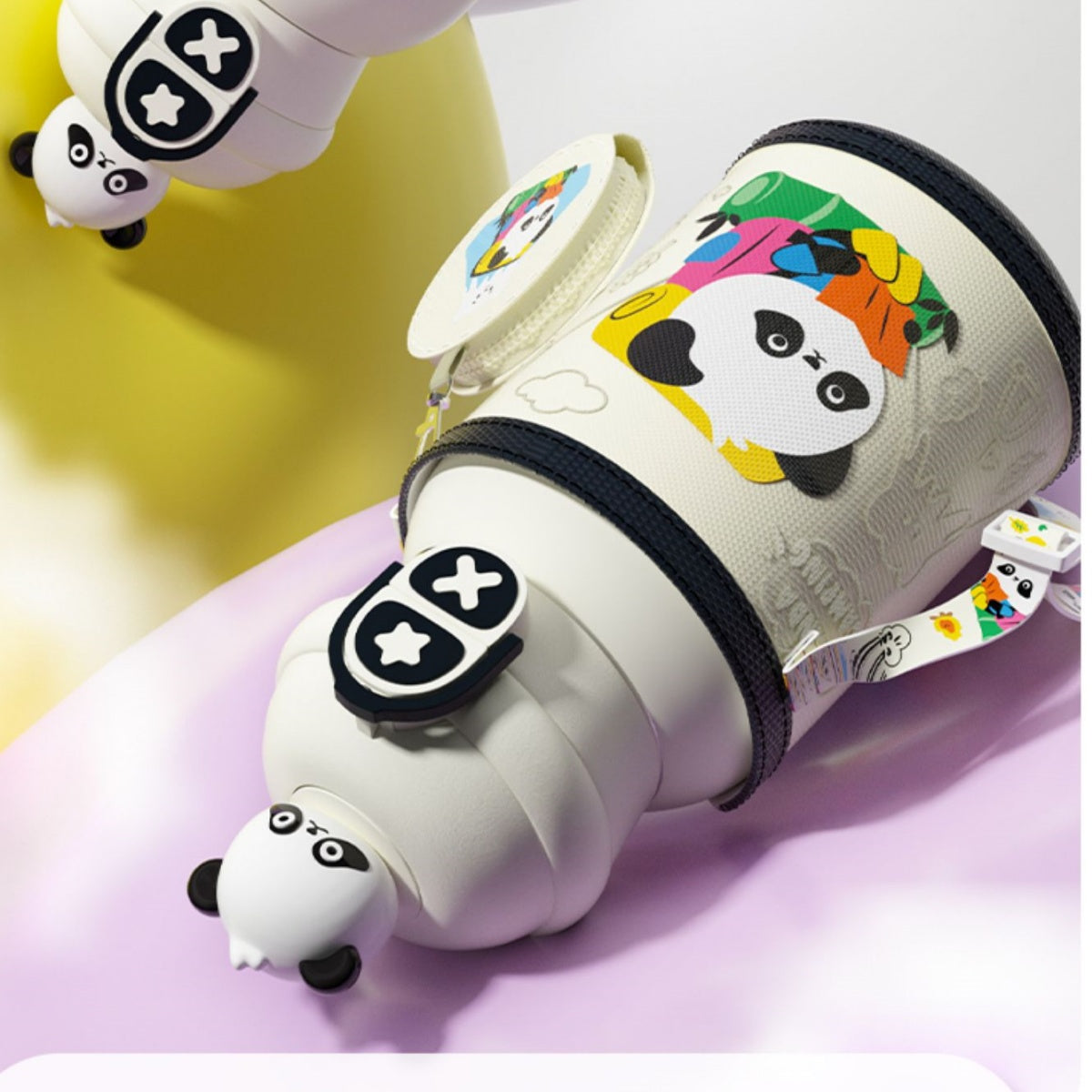 Stainless Steel Insulated Straw Bottle – Large Capacity