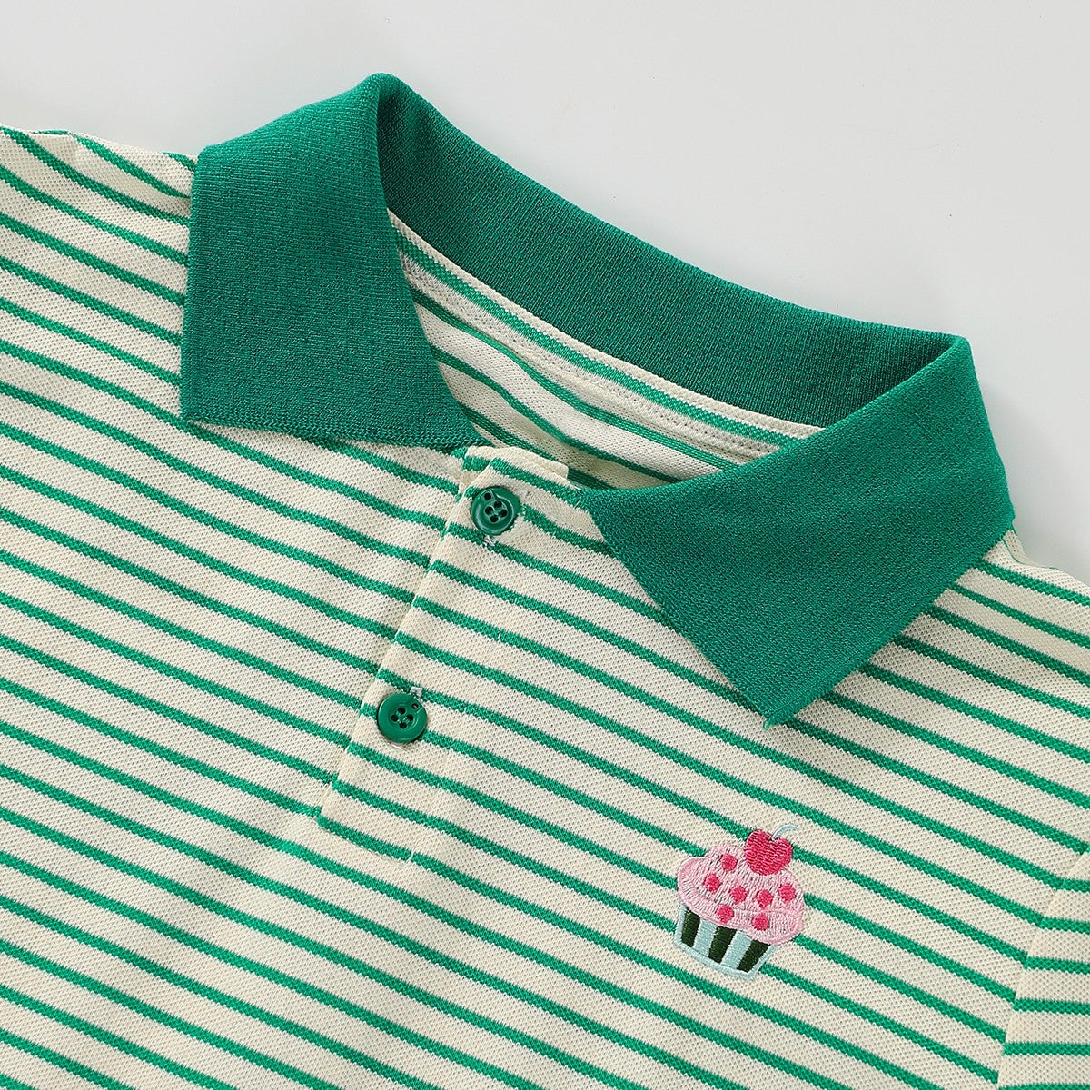 Cake Embroidery Polo Shirt