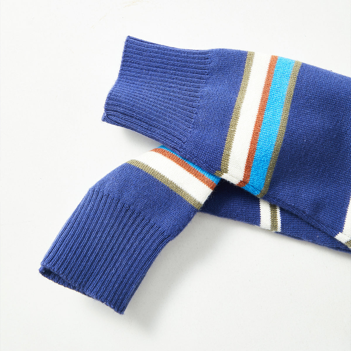 2–7 Years Striped Embroidered Sweater