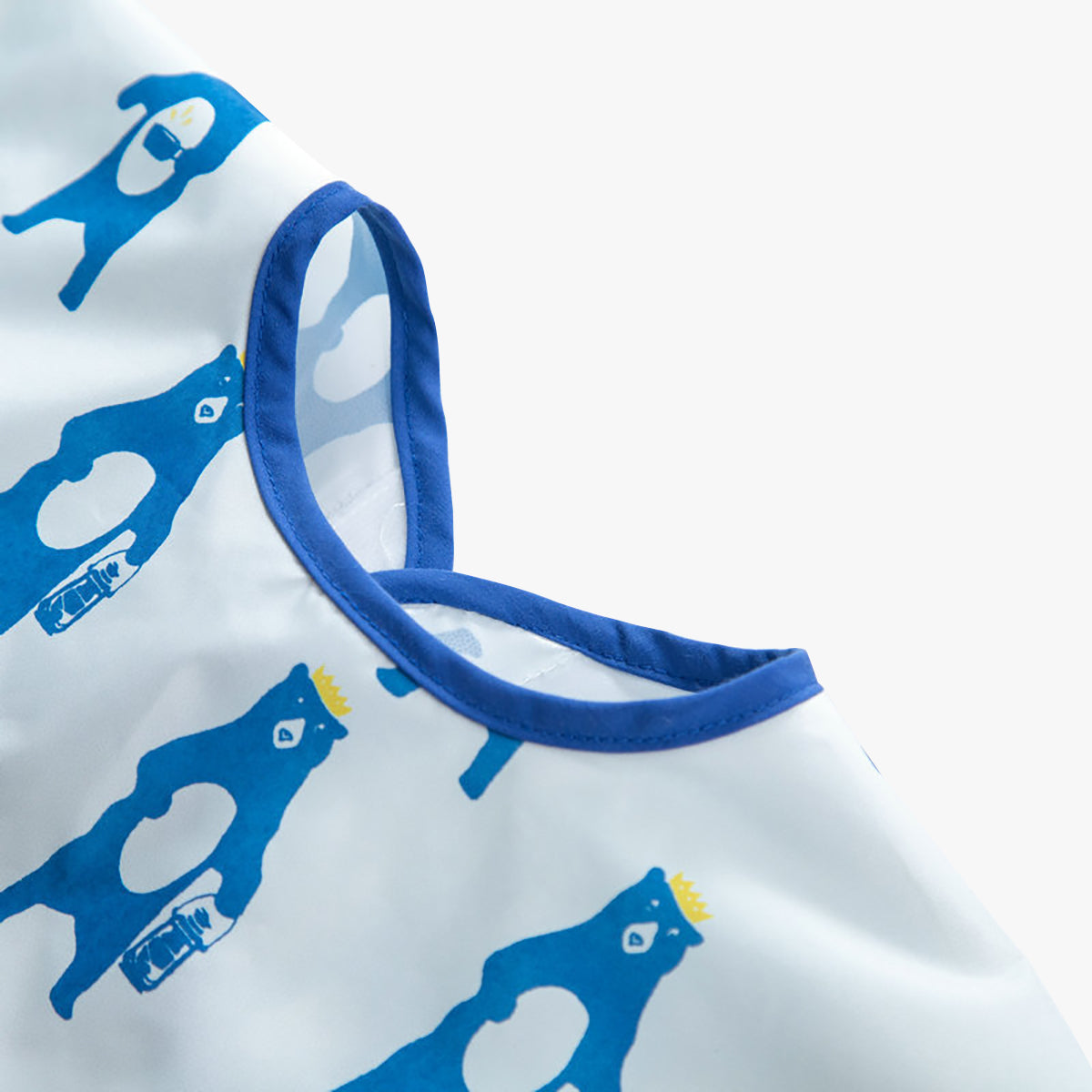Long-Sleeve Waterproof Baby Apron