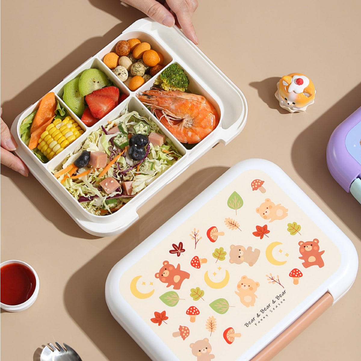 Portable Heatable Lunch Box for Students