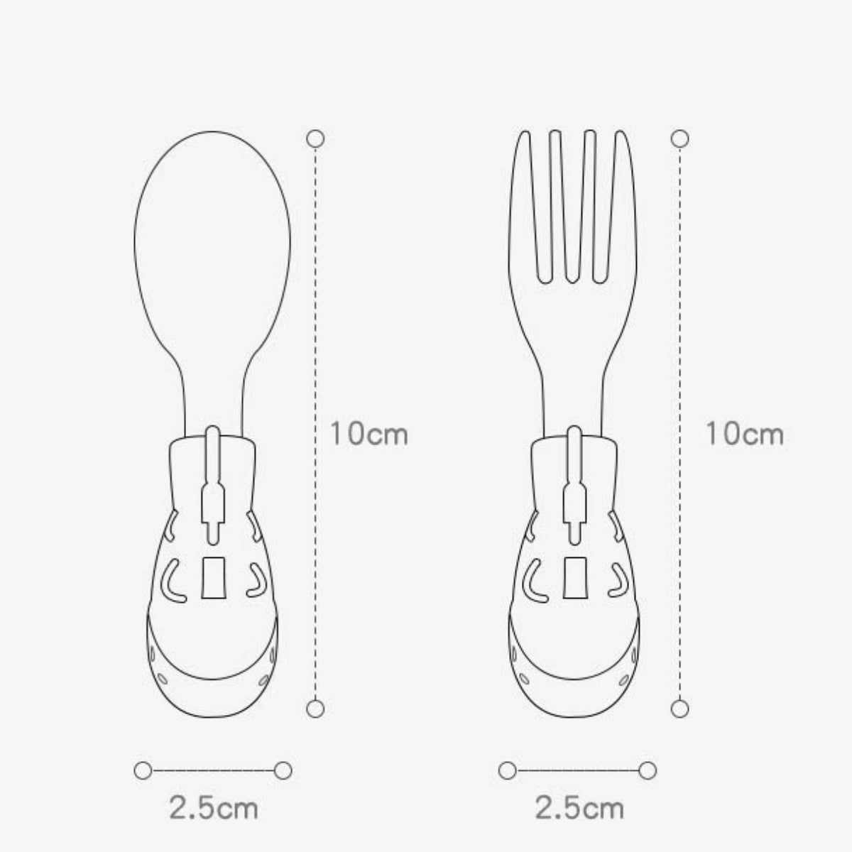 Dinosaur Stainless Steel Scoop