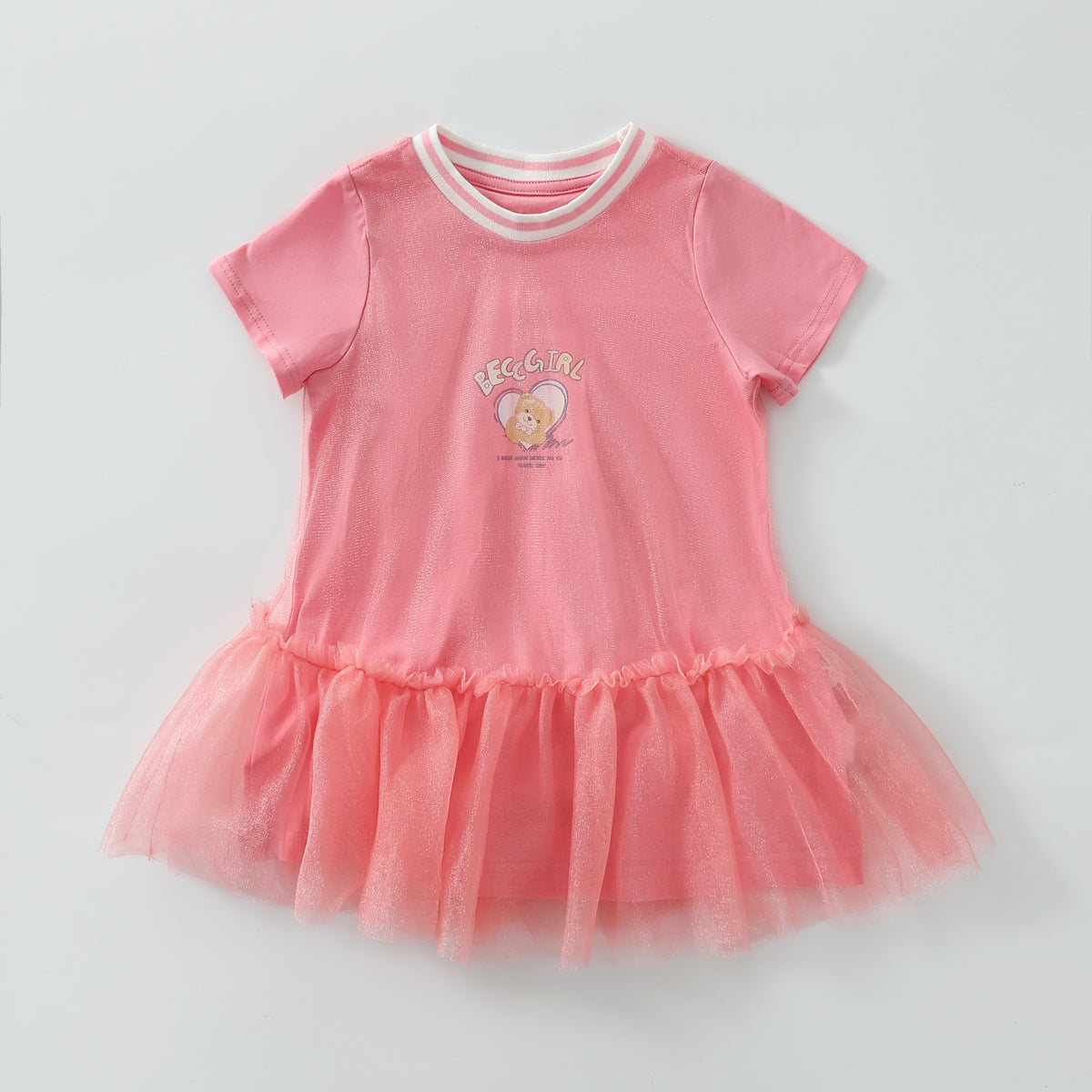 Mesh skirt double layer dress Hibobi Mesh skirt double layer dress Hibobi