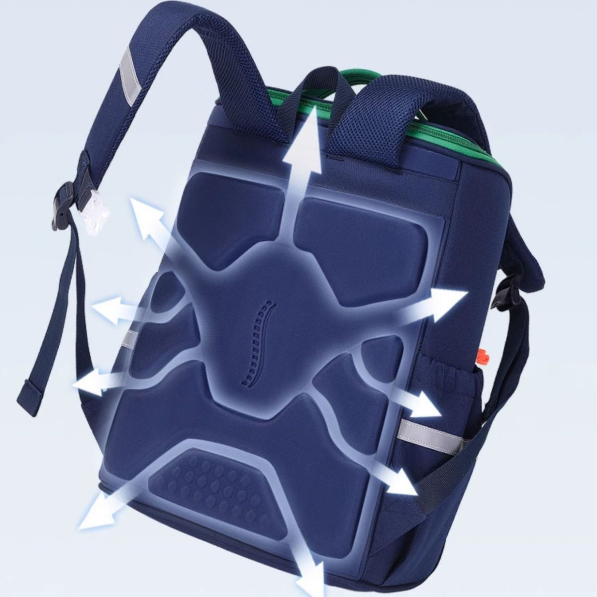 Large Capacity Multi-Compartment Backpack