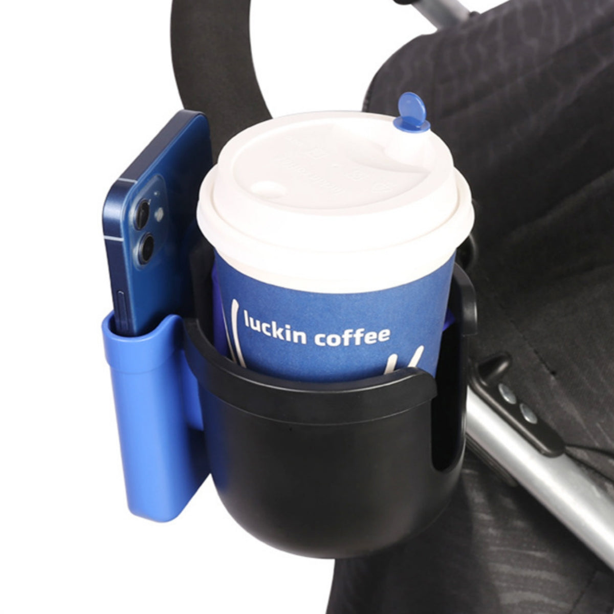 حامل كوب وهاتف لعربة الأطفال