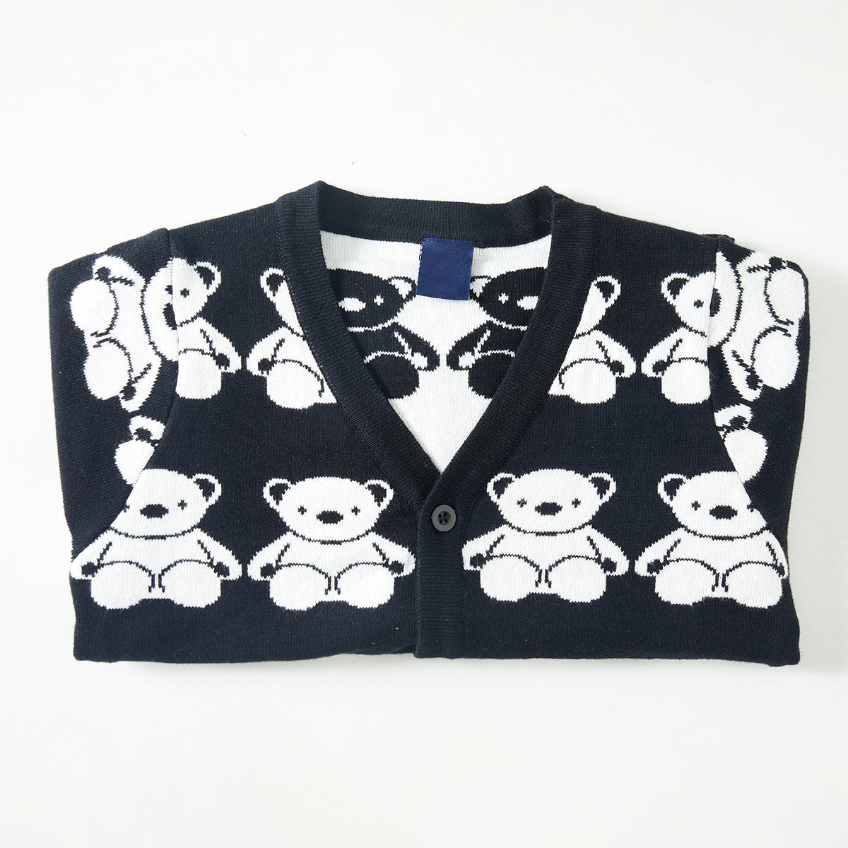 2–7 Years All-Over Print Knit Cardigan