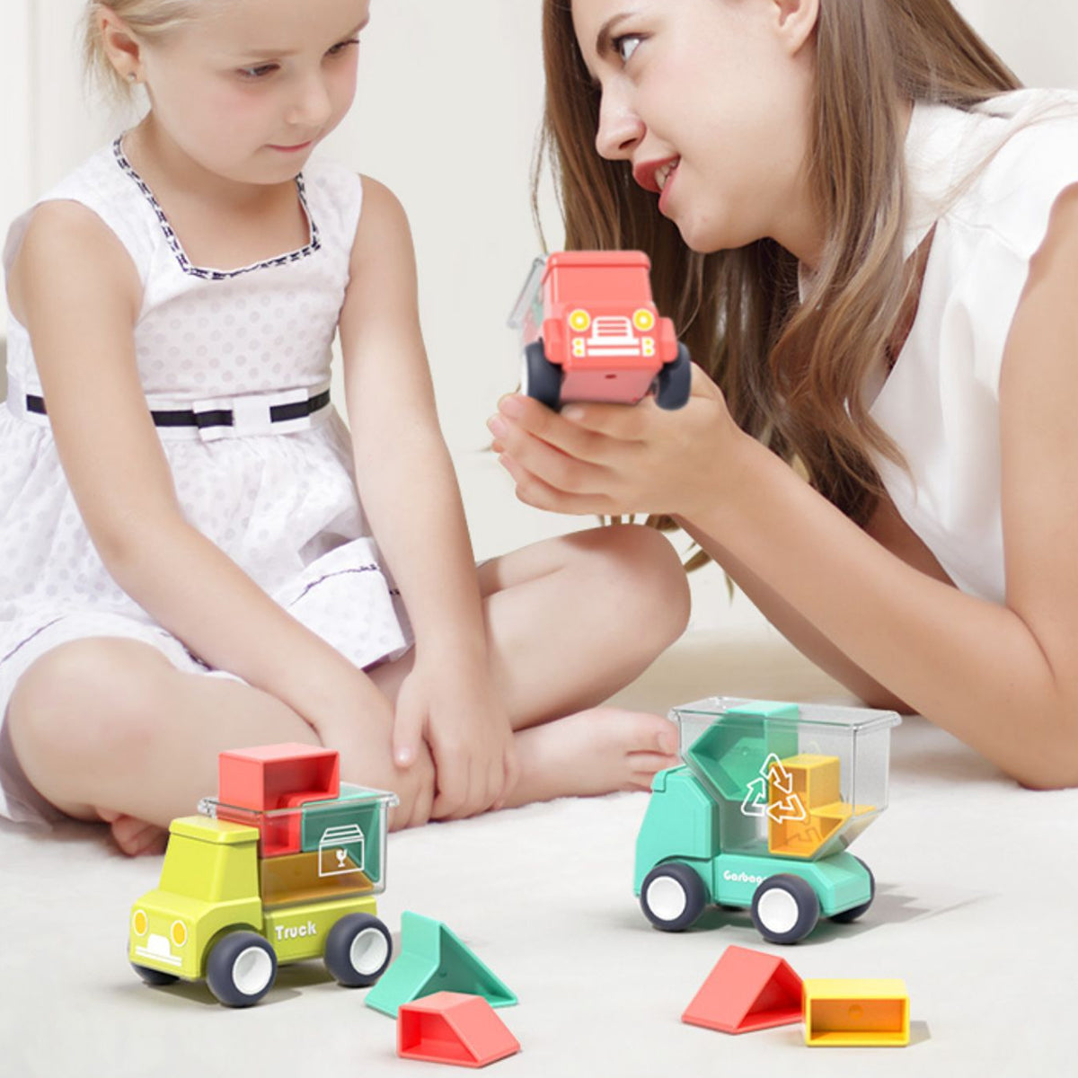 Educational assembly toy car