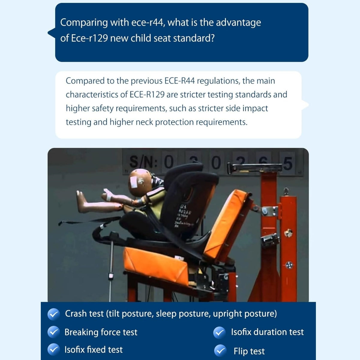 Baby Outdoor travel Safety Seat