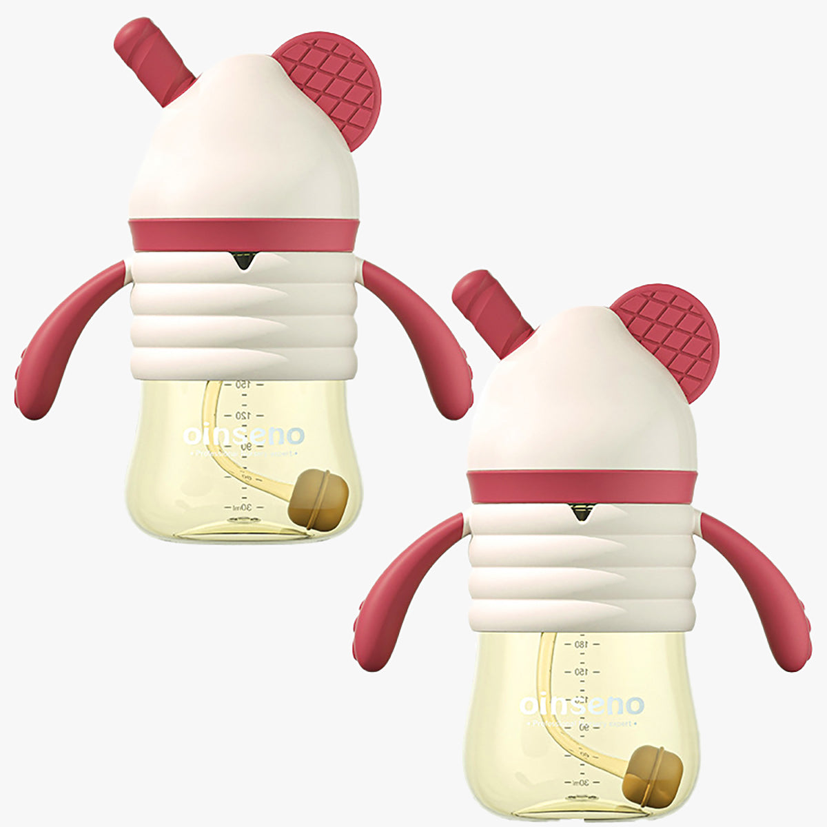 240ml Shatterproof and Easy-to-Clean Straw Cup