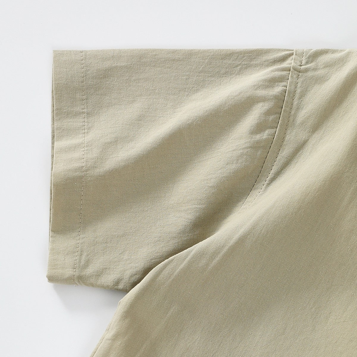 Short Stand Collar Shirt