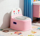 3-in-1 Potty Training Chair with Toilet Seat and Footrest for Babies and Toddlers 6 Months to 6 Years
