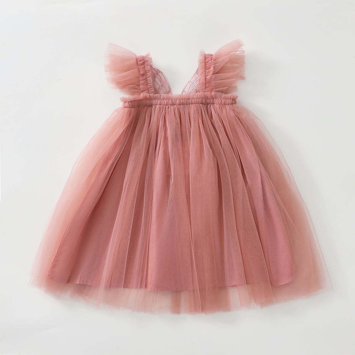 فستان شبكي بأجنحة الفراشة