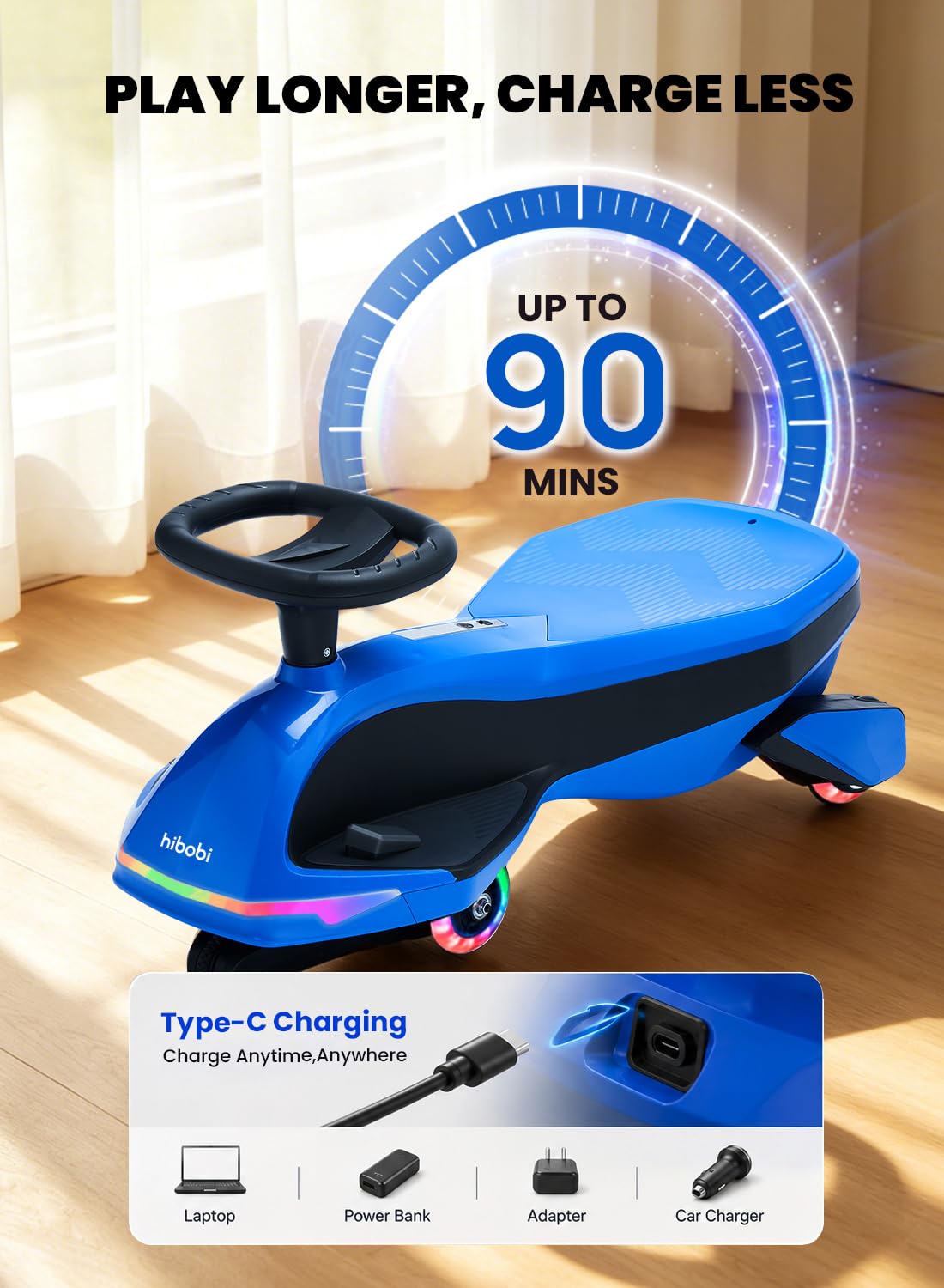 Hibobi Electric Wiggle Car