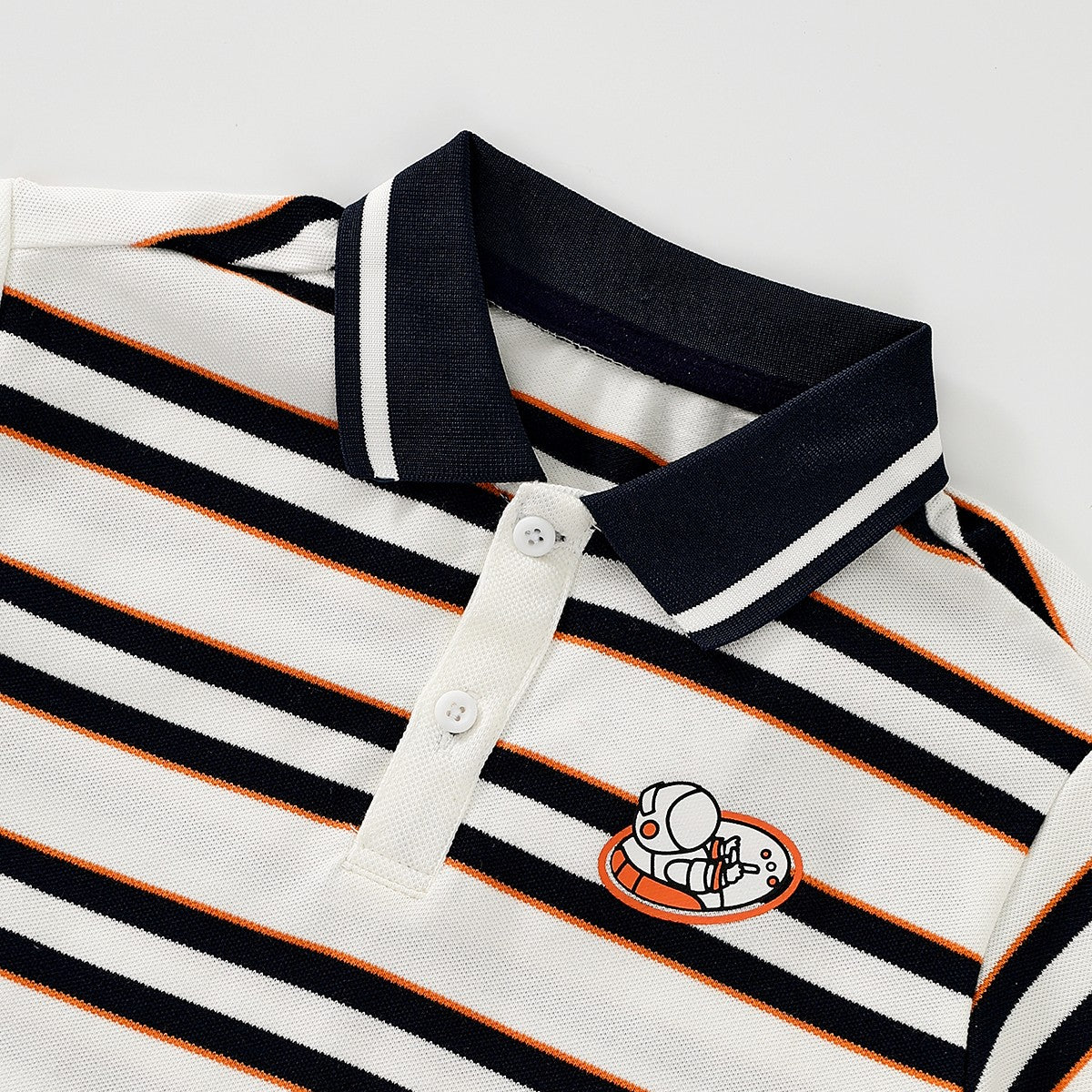 Space Astronaut Short Sleeve Polo Shirt