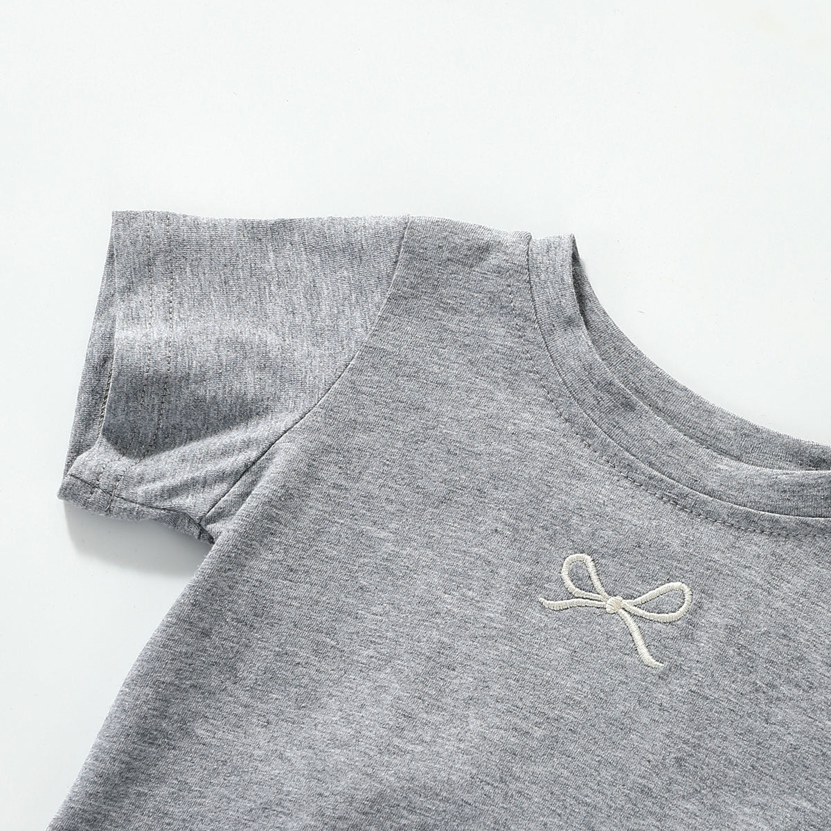 Girls short sleeve suit