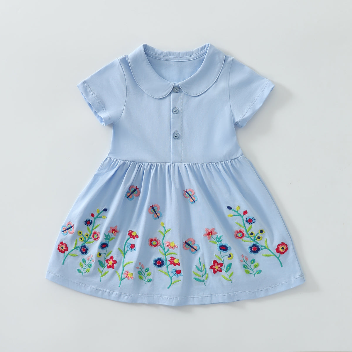 Girls short sleeve dress