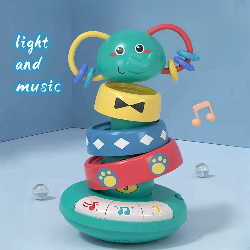 Baby Elephant Jenga Toy