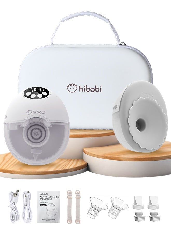 Wearable Electric Breast Pump | Hands-Free with 4 Modes & 12 Suction Levels