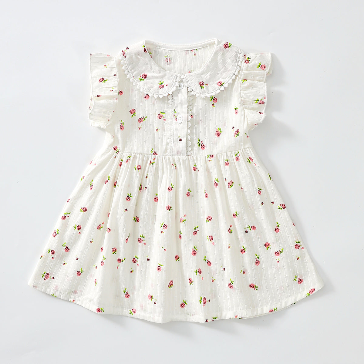 Pastoral Floral Dress