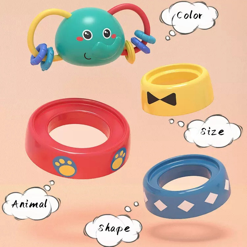 Baby Elephant Jenga Toy