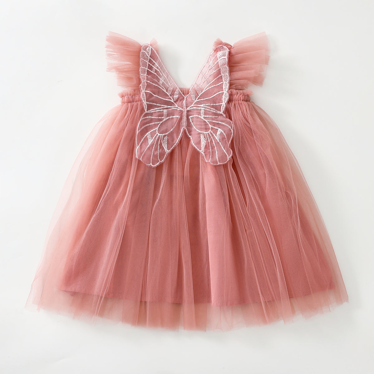 فستان شبكي بأجنحة الفراشة