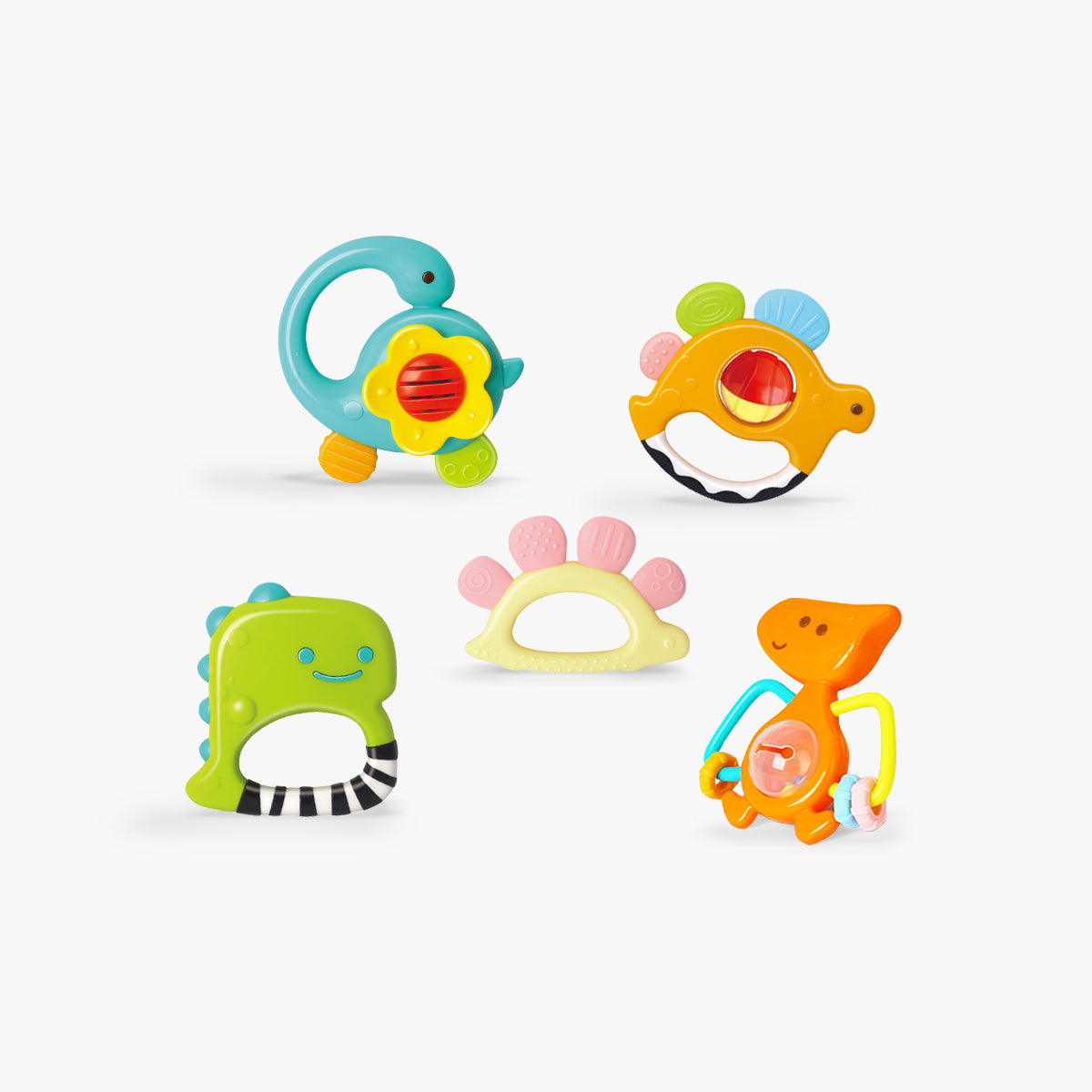 Dinosaur rattle(5 packs)