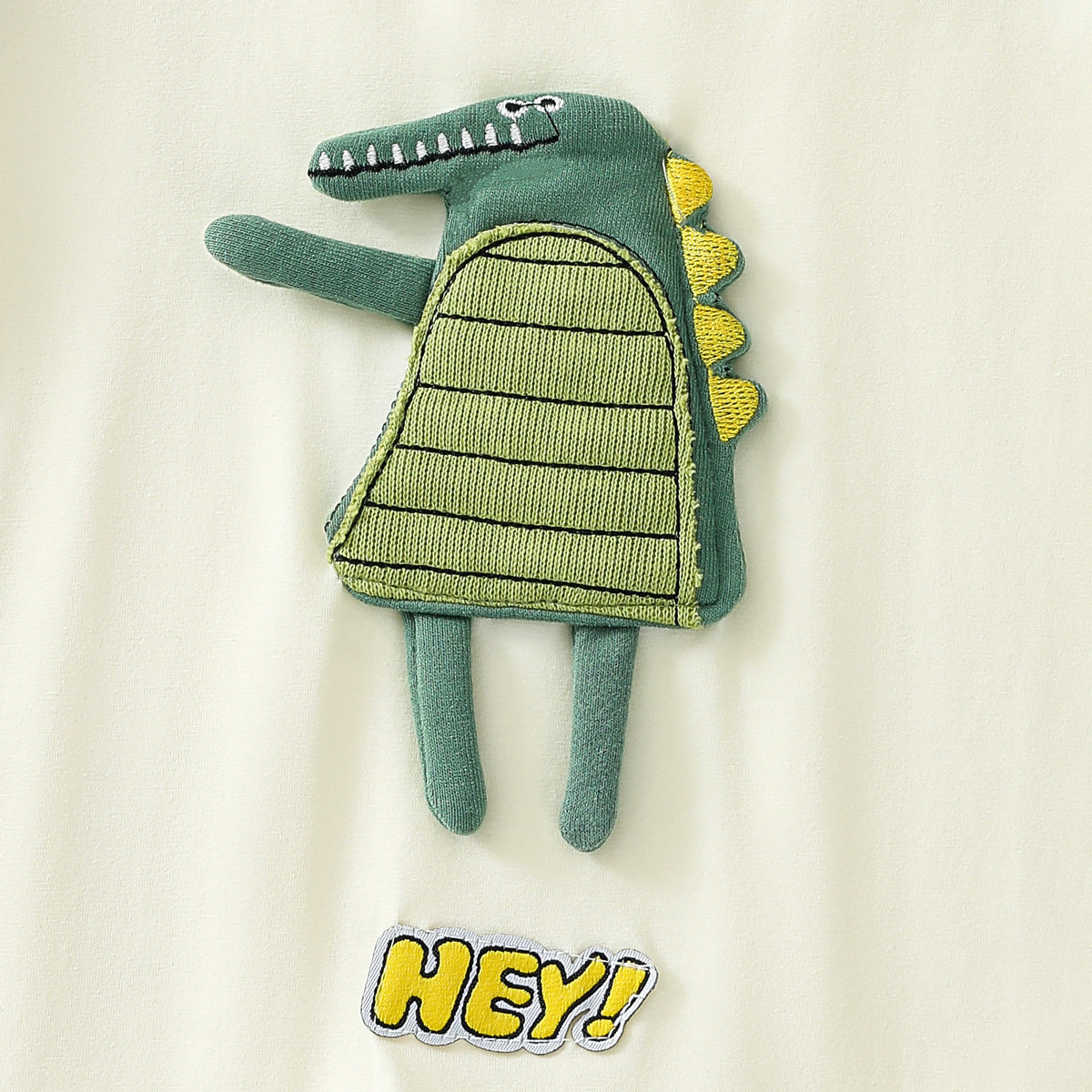 Dinosaur short sleeve romper