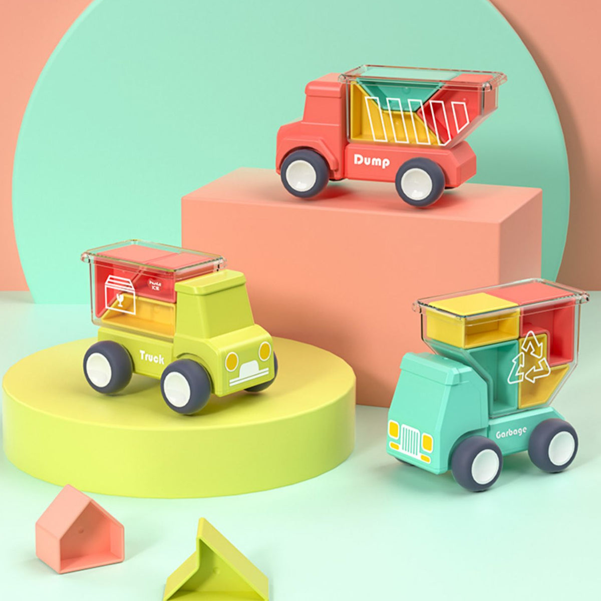 Educational assembly toy car