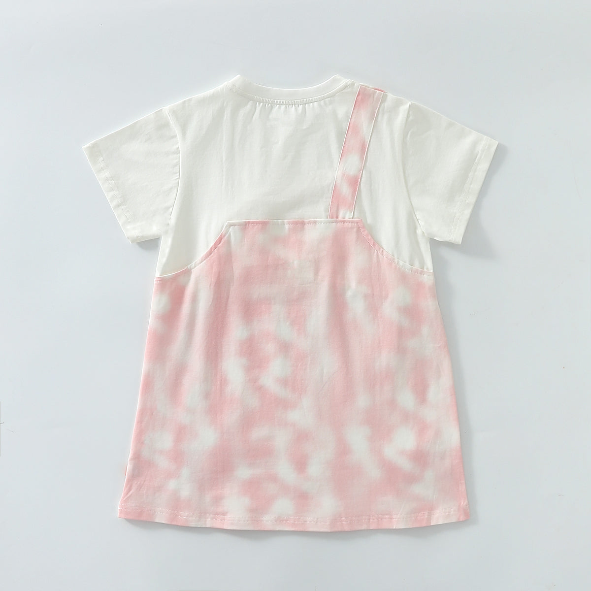 Cartoon Round Neck T-shirt Dress