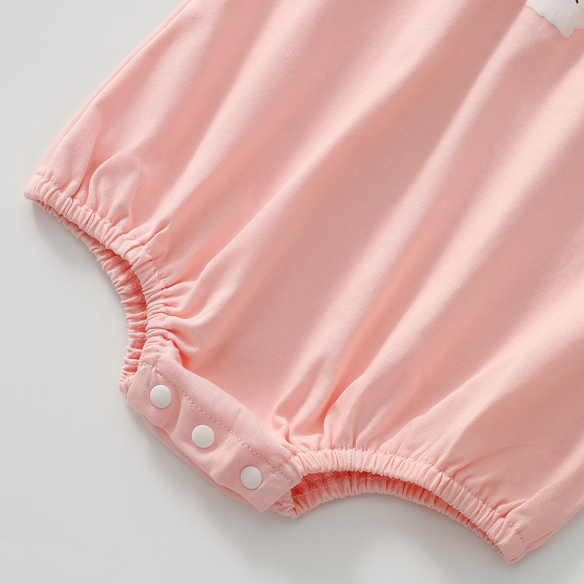 رومبير بأكمام قصيرة وأذنين أرنب