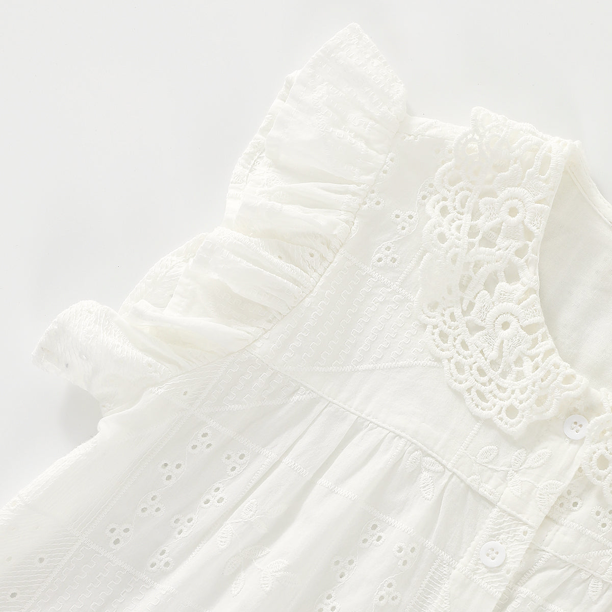 Hollow Out Lapel Shirt