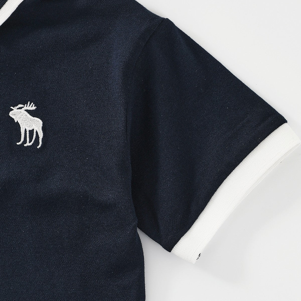 Deer Embroidery Polo Shirt