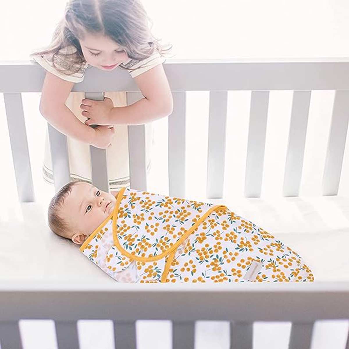 Swaddling sleeping bag