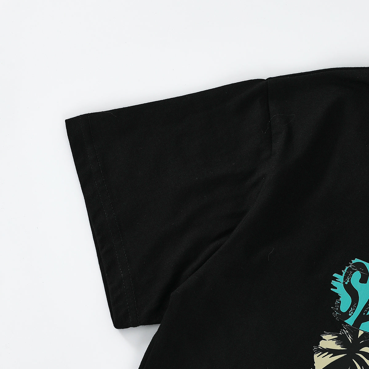 Coconut Tree Print T-Shirt