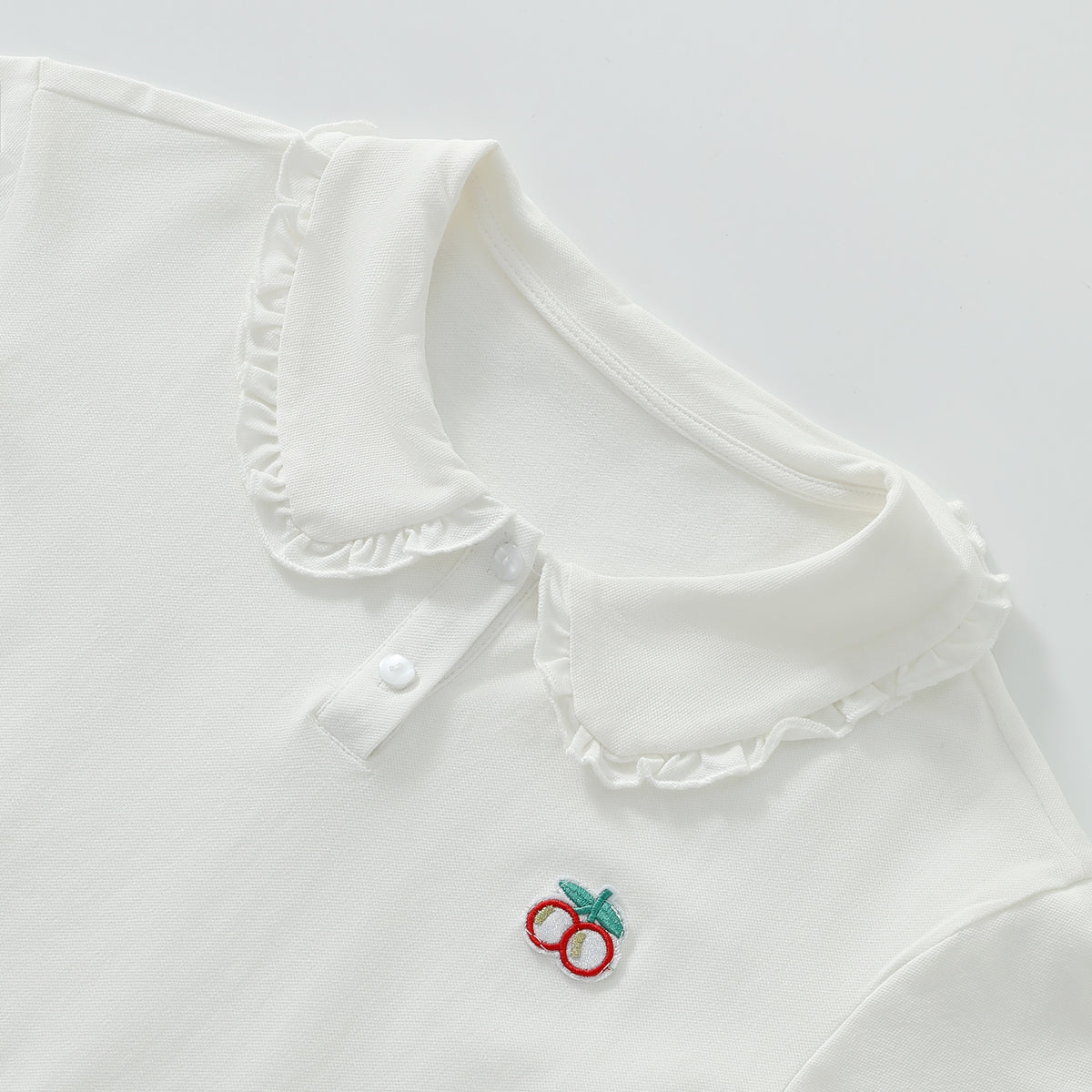 Cherry Collar Polo Shirt