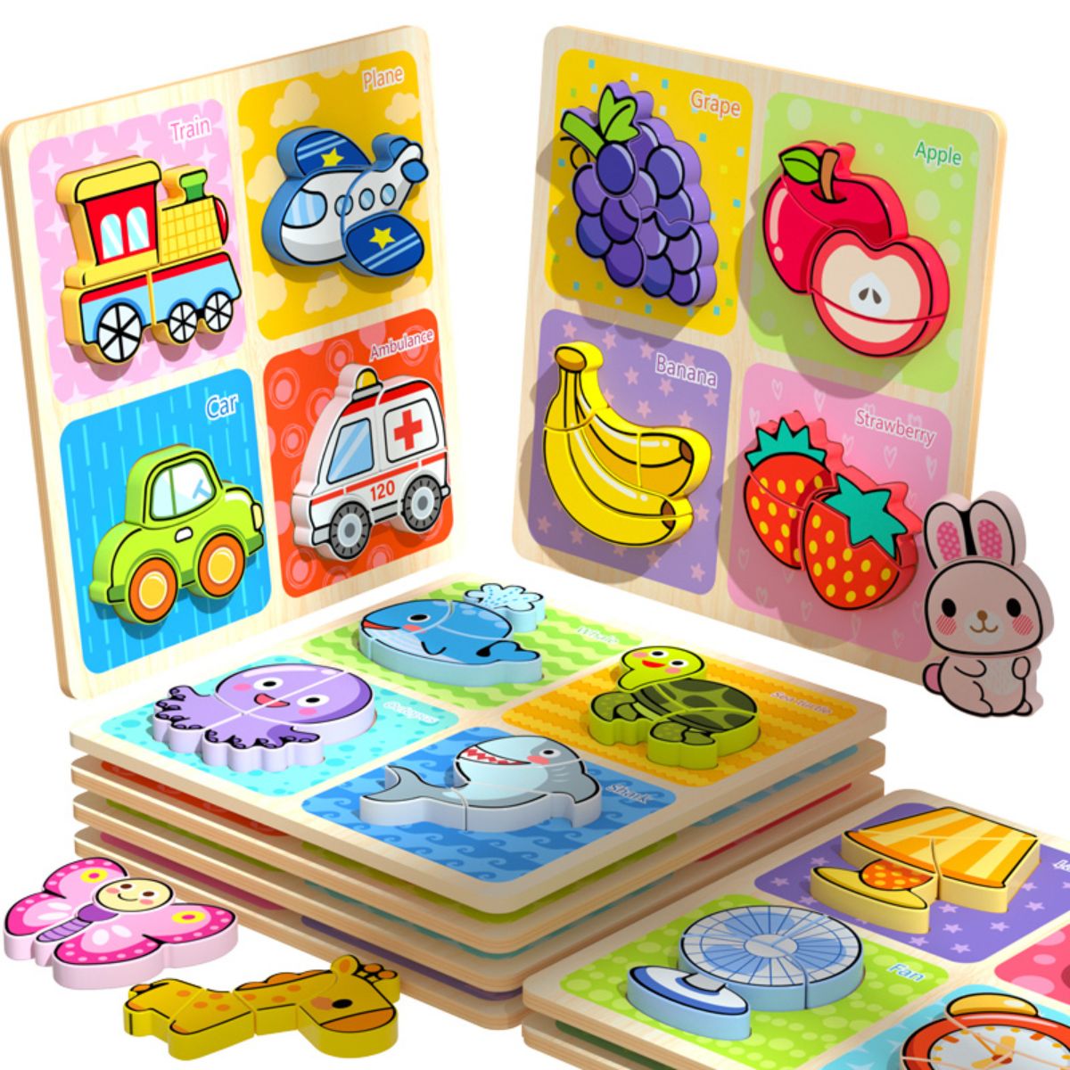 4-in-1 Cartoon Puzzle